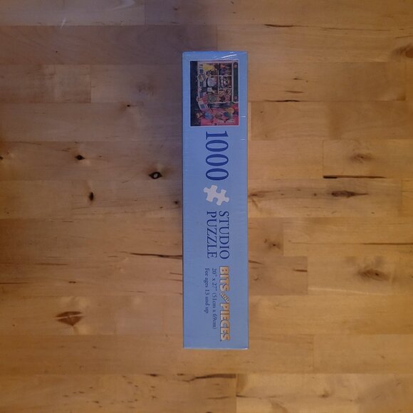 Puzzle HAPPY BIRTHDAY SHOP 1000 pcs 13+ NEW/SEALED Art by Tricia Reilly-Matthews - Picture 10 of 10